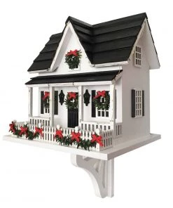 Happy Gardens Holiday Birdhouse W/Lights