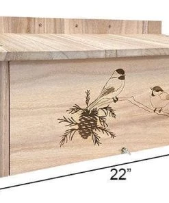 Happy Gardens Birdhouses/Baths Horizontal Winter Roost