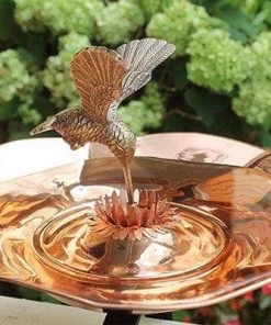 Happy Gardens Hummingbird Bird Bath And Stake Birdhouses/Baths 8 Happy Gardens Hummingbird Bird Bath And Stake Birdhouses/Baths