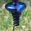 Happy Gardens Hummingbird Feeder With Stake, Blue 2 Happy Gardens Hummingbird Feeder With Stake, Blue