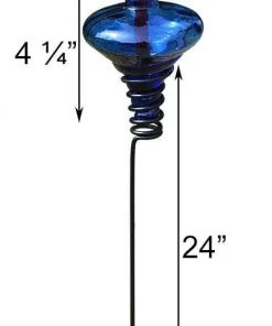 Happy Gardens Hummingbird Feeder With Stake, Blue