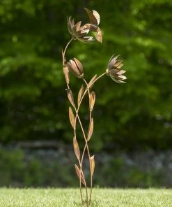 Happy Gardens Hummingbird Floral Garden Stake