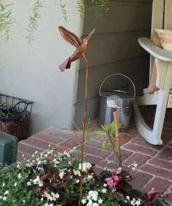 Happy Gardens Garden Stakes & Rain Gauges Hummingbird Garden Stake