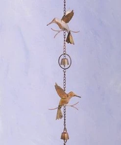 Happy Gardens Ornaments Hummingbirds And Bells Hanging Ornament