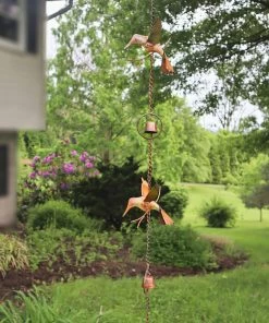 Happy Gardens Ornaments Hummingbirds And Bells Hanging Ornament