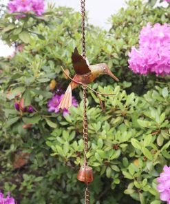 Happy Gardens Ornaments Hummingbirds And Bells Hanging Ornament