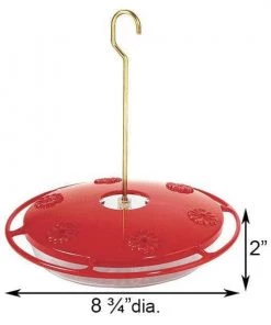 Happy Gardens HummZinger Excel Hummingbird Feeder, 16 Oz.
