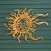 Happy Gardens Large Flamed Sun Face Wall Decor 32"