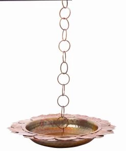 Happy Gardens Leaf Rain Chain Receptacle