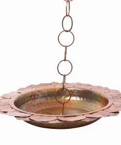 Happy Gardens Leaf Rain Chain Receptacle