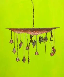 Happy Gardens Leaf Wind Chime