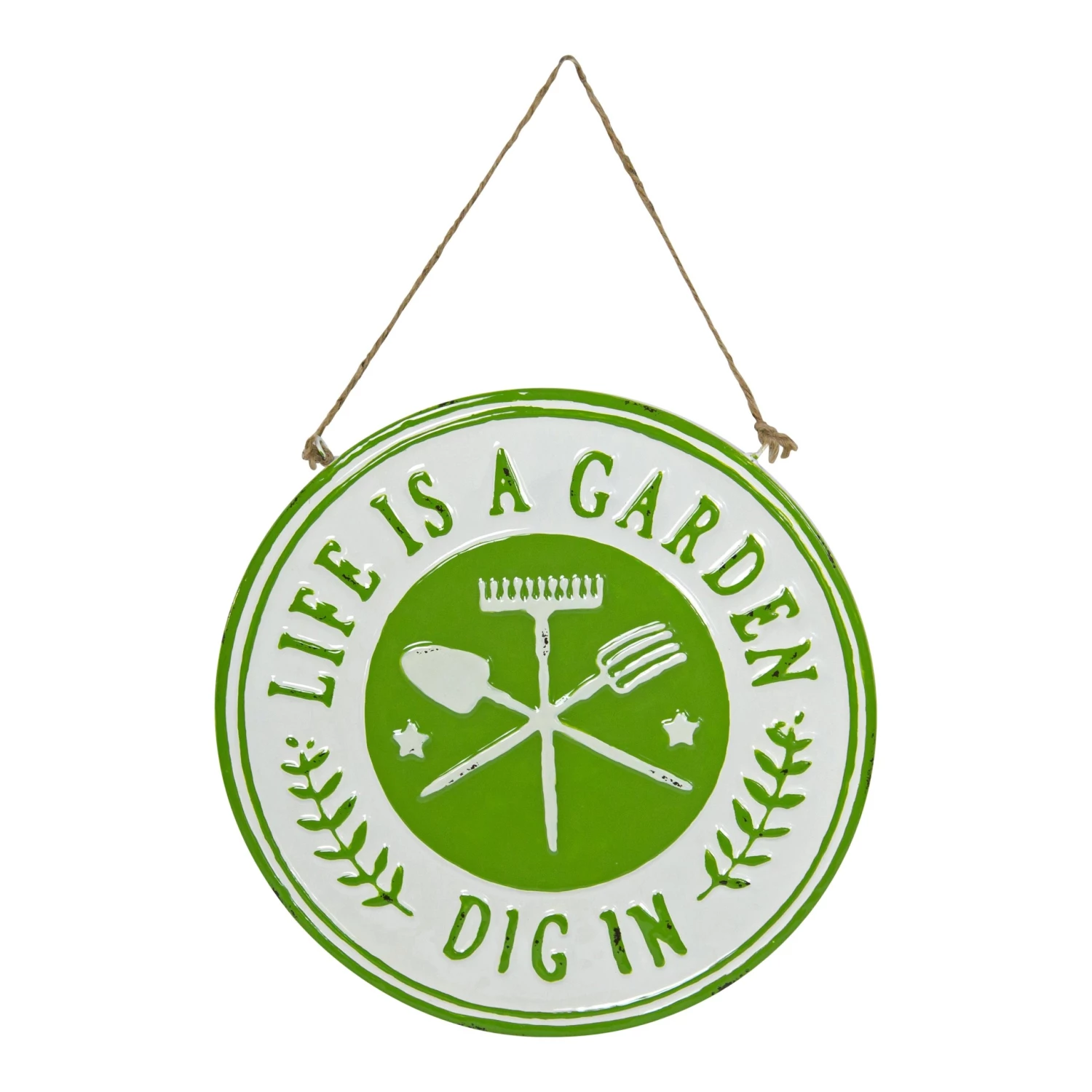 Happy Gardens Garden Signs "Life Is A Garden" Metal Sign 6 Happy Gardens Garden Signs "Life Is A Garden" Metal Sign