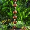 Happy Gardens Lily Cup Rain Chain Rain Chains