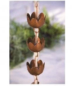 Happy Gardens Lily Cup Rain Chain Rain Chains