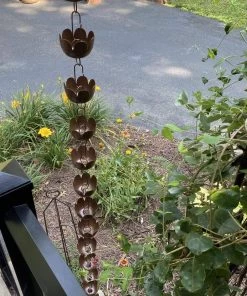 Happy Gardens Lily Cup Rain Chain Rain Chains