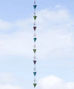 Happy Gardens Lily Flower Multicolor Rain Chain