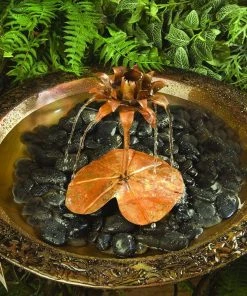 Happy Gardens Lotus Flower Dripper Fountain