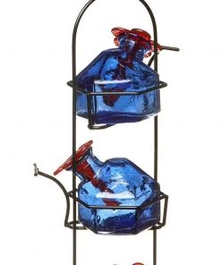 Happy Gardens Lunch Pail Hummingbird Feeder Three Reservoir