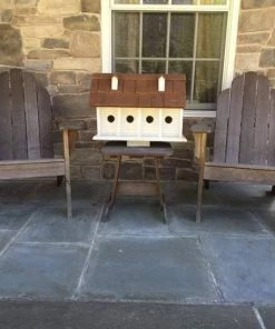 Happy Gardens Martinsburg Manor Purple Martin House Birdhouses/Baths