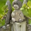 Happy Gardens Medium Bear Garden Statue 1 Happy Gardens Medium Bear Garden Statue