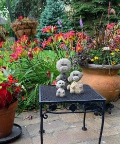 Happy Gardens Medium Bear Garden Statue
