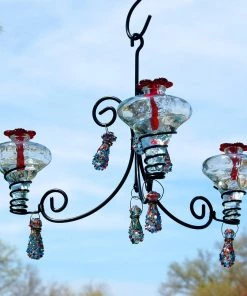 Happy Gardens Mini-Blossom Chandelier Hummingbird Feeder