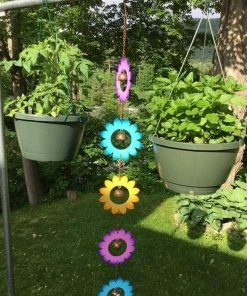 Happy Gardens Multicolor Flower Hanging Ornament Ornaments