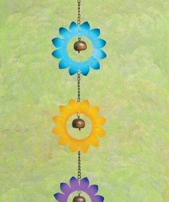 Happy Gardens Multicolor Flower Hanging Ornament Ornaments