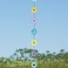 Happy Gardens Multicolor Flower Rain Chain Rain Chains 1 Happy Gardens Multicolor Flower Rain Chain Rain Chains