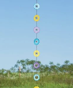 Happy Gardens Multicolor Flower Rain Chain Rain Chains