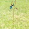 Happy Gardens Multicolor Hummingbird Garden Stake