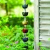 Happy Gardens Multicolor Lily Cup Rain Chain Rain Chains
