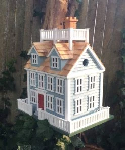 Happy Gardens Nantucket Colonial Bird House Birdhouses/Baths 7 Happy Gardens Nantucket Colonial Bird House Birdhouses/Baths