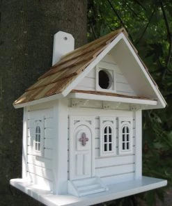 Happy Gardens Birdhouses/Baths New Orleans Bungalow Bird House