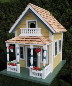 Happy Gardens Newburyport Cottage Birdhouse