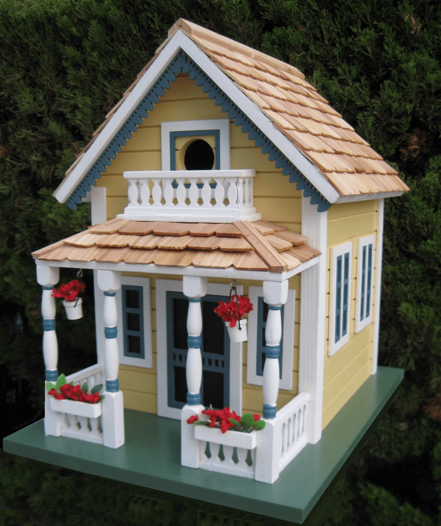 Happy Gardens Newburyport Cottage Birdhouse 3 Happy Gardens Newburyport Cottage Birdhouse