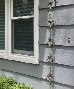 Happy Gardens Open Pineapple Hanging Ornament Ornaments