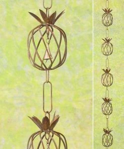 Happy Gardens Open Pineapple Hanging Ornament Ornaments