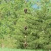 Happy Gardens Pine Cone Rain Chain Rain Chains 1 Happy Gardens Pine Cone Rain Chain Rain Chains