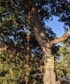 Happy Gardens Pine Cone Rain Chain Rain Chains