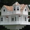 Happy Gardens Birdhouses/Baths Post Lane Cottage Birdhouse