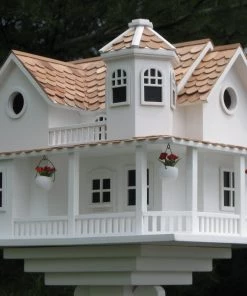 Happy Gardens Birdhouses/Baths Post Lane Cottage Birdhouse