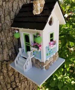 Happy Gardens Primrose Cottage Birdhouse Birdhouses/Baths