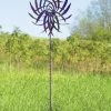 Happy Gardens Purple Pinwheel Wind Spinner 22" Wind Spinners 1 Happy Gardens Purple Pinwheel Wind Spinner 22" Wind Spinners