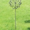 Happy Gardens Wind Spinners Purple Pinwheel Wind Spinner 32"