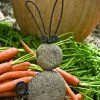Happy Gardens Rabbit River Stone Garden Statue Statues