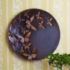 Happy Gardens Raised Butterflies Wall Decor Disc, 23"