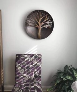 Happy Gardens Raised Tree Wall Decor Disc