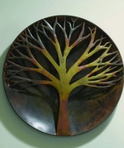 Happy Gardens Raised Tree Wall Decor Disc