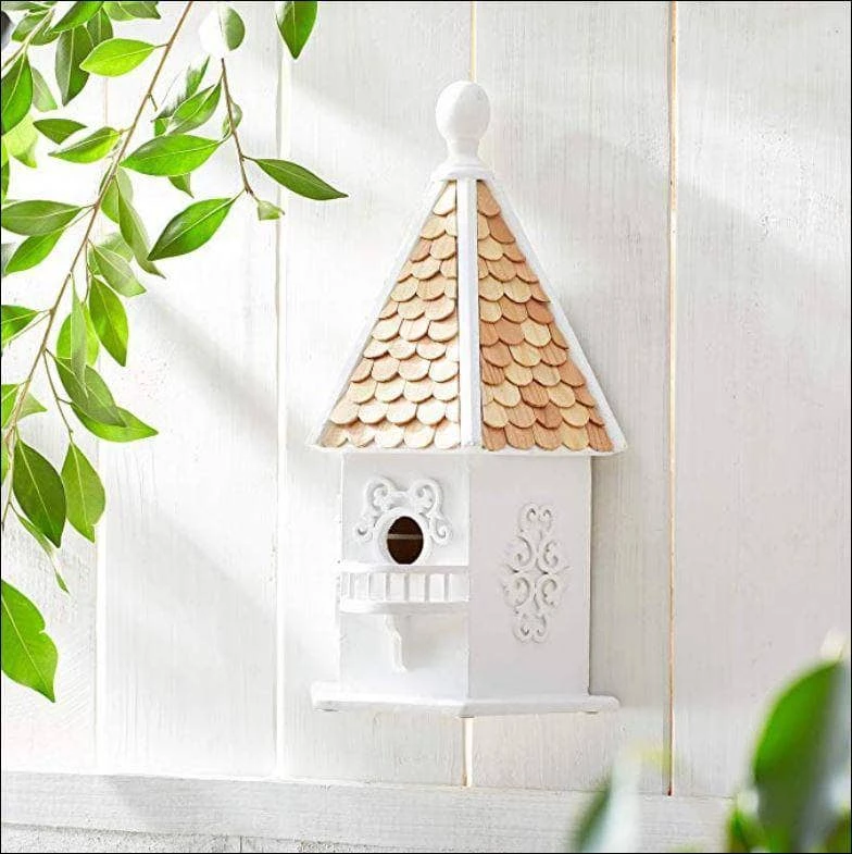 Happy Gardens Rapunzel’s Tower Bird House 4 Happy Gardens Rapunzel’s Tower Bird House